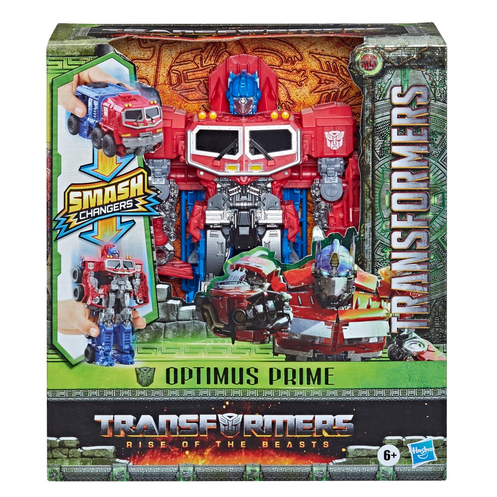 Transformers: Rise of the Beasts Smash Changer Optimus Prime