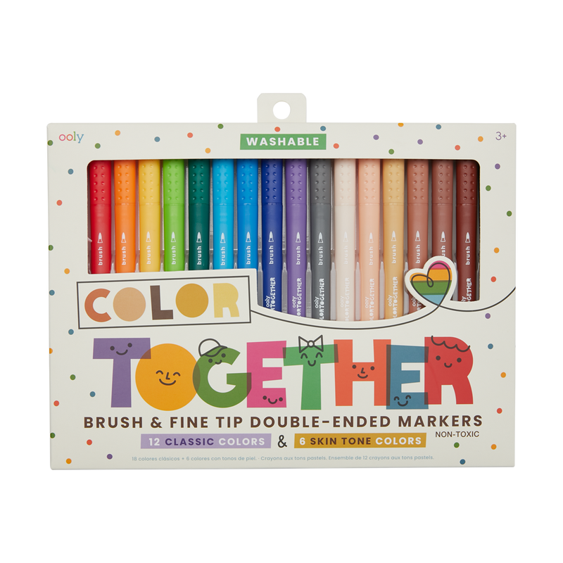 color together markers - set of 18