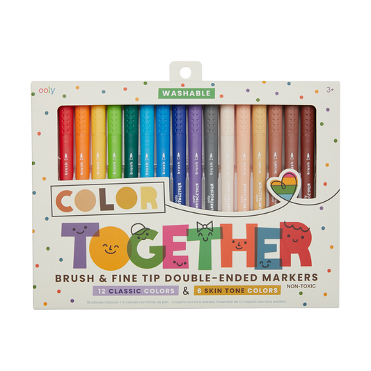 color together markers - set of 18