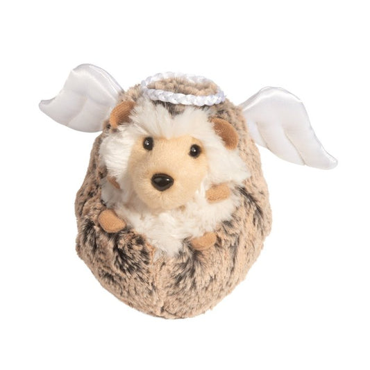 Spunky Hedgehog with Halo & Angel Wings