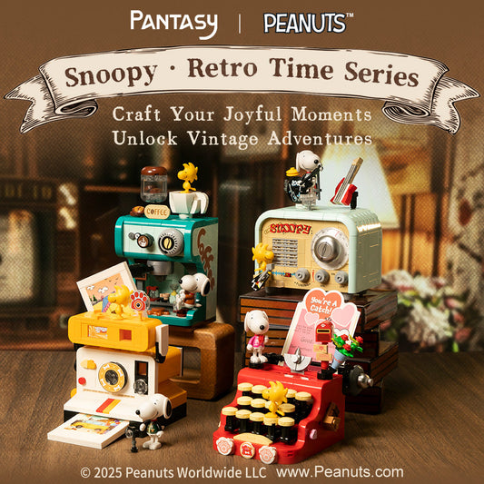 Pantasy x Snoopy Retro Time Series Radio