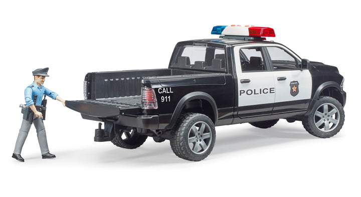 02505 Police Ram 2500 w/ Policeman and Light & Sound Module