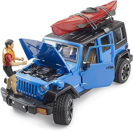 02529 *New* Jeep Wrangler Rubicon w/ Kayak and Kayaker