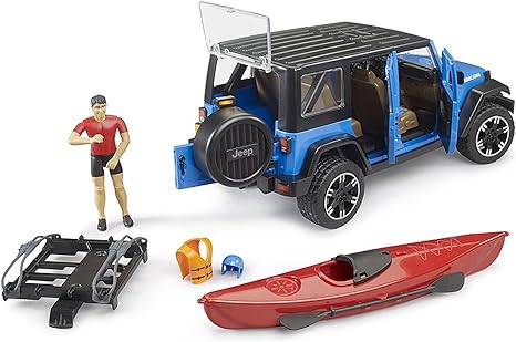 02529 *New* Jeep Wrangler Rubicon w/ Kayak and Kayaker