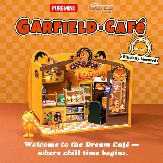 Puremind The Garfield Movie Café Wooden Craft Kit