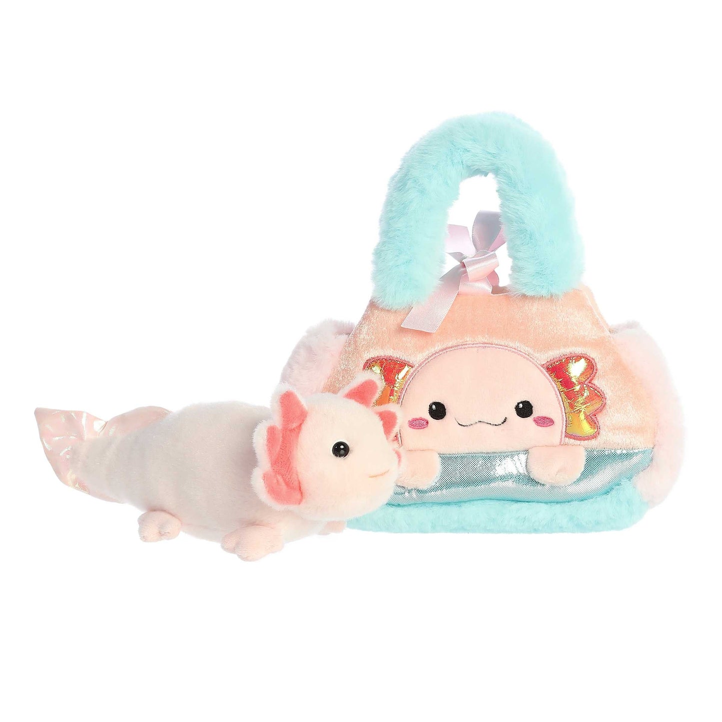 Aurora® - Fancy Pals™ - 7.5" Peek-A-Boo Axolotl™
