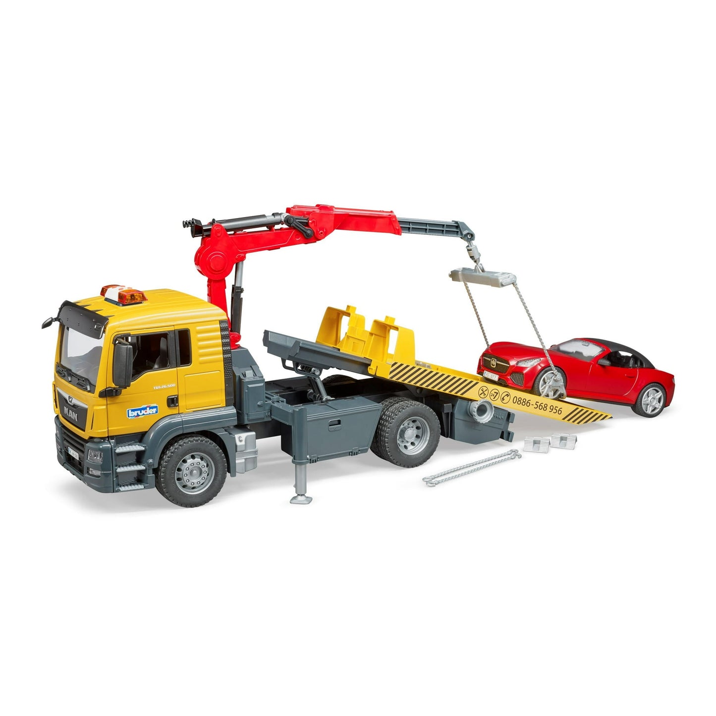 03750 MAN TGS Tow Truck w/ Roadster