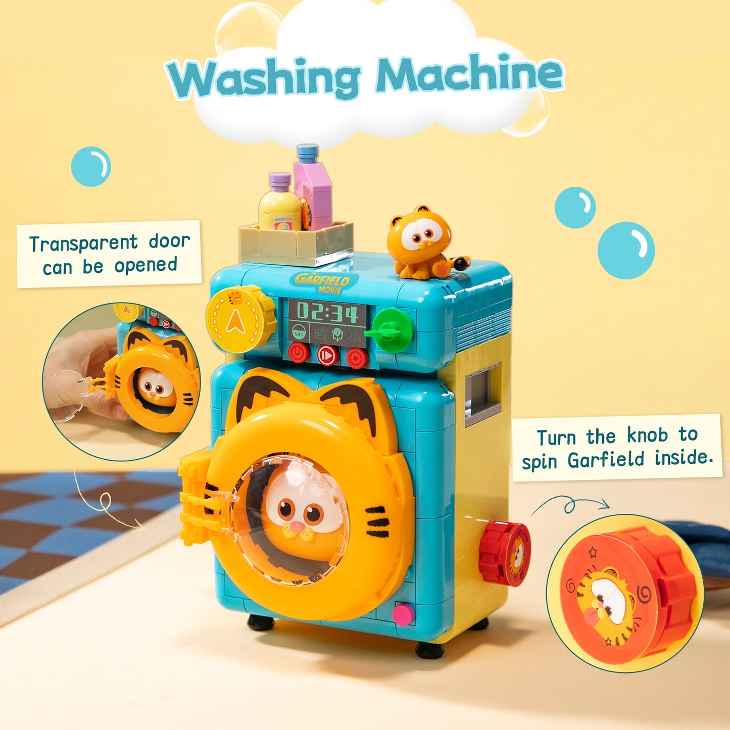 Garfield - Fantastic Machines Series Washing Machine