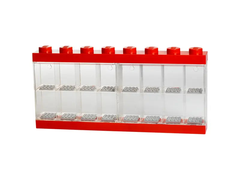 LEGO® Minifigure Display Case 16 – Red