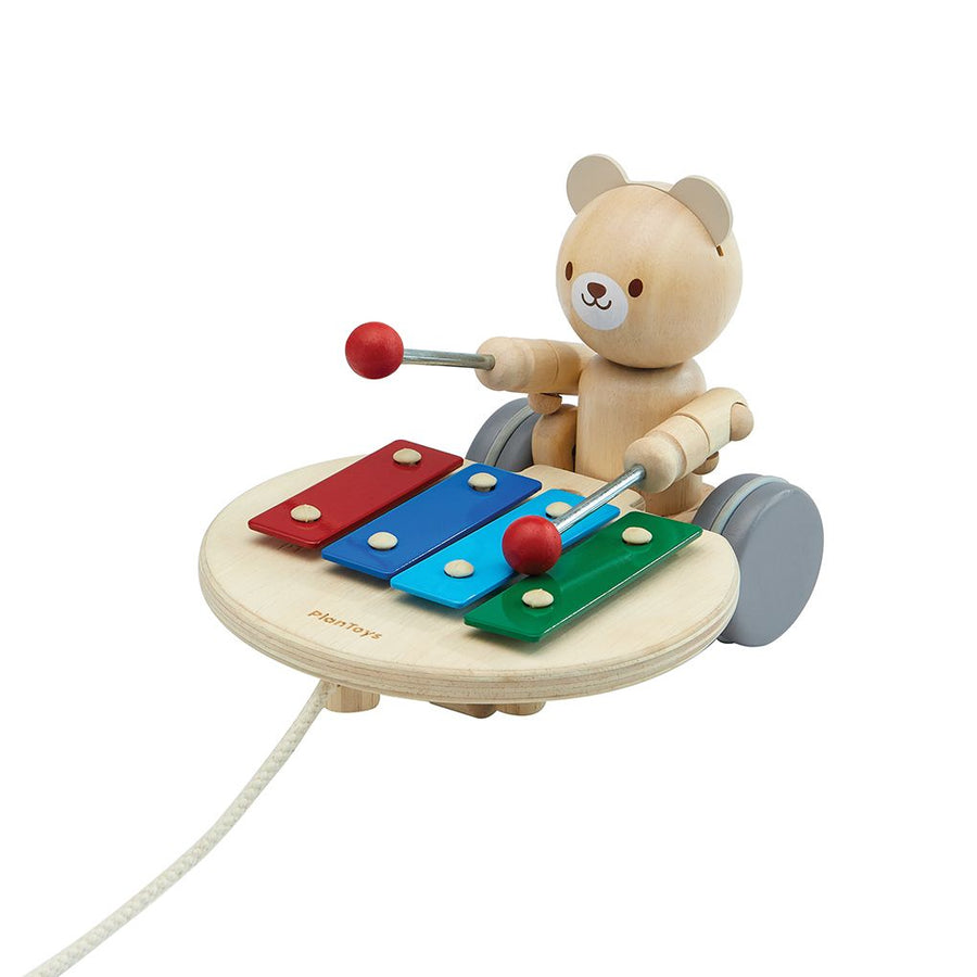 5271 Pull Along Musical Bear