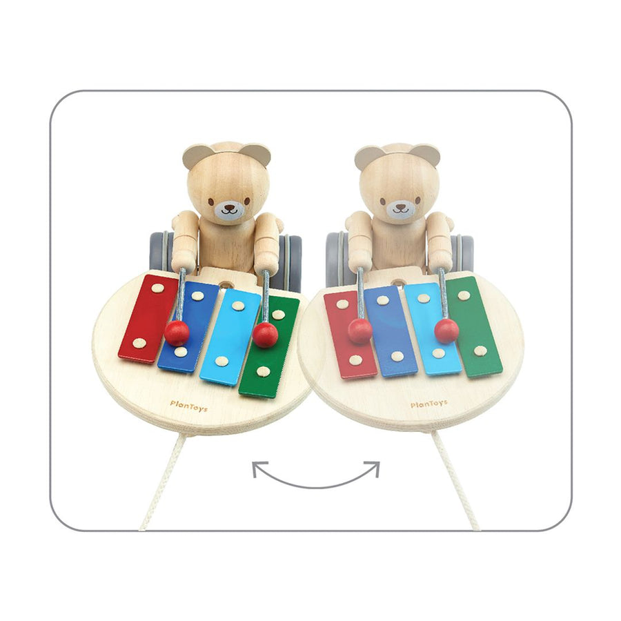 5271 Pull Along Musical Bear