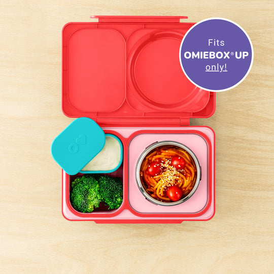 OmieBox UP Dip Containers Pink/Teal