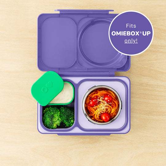 OmieBox UP Dip Containers Purple/Green