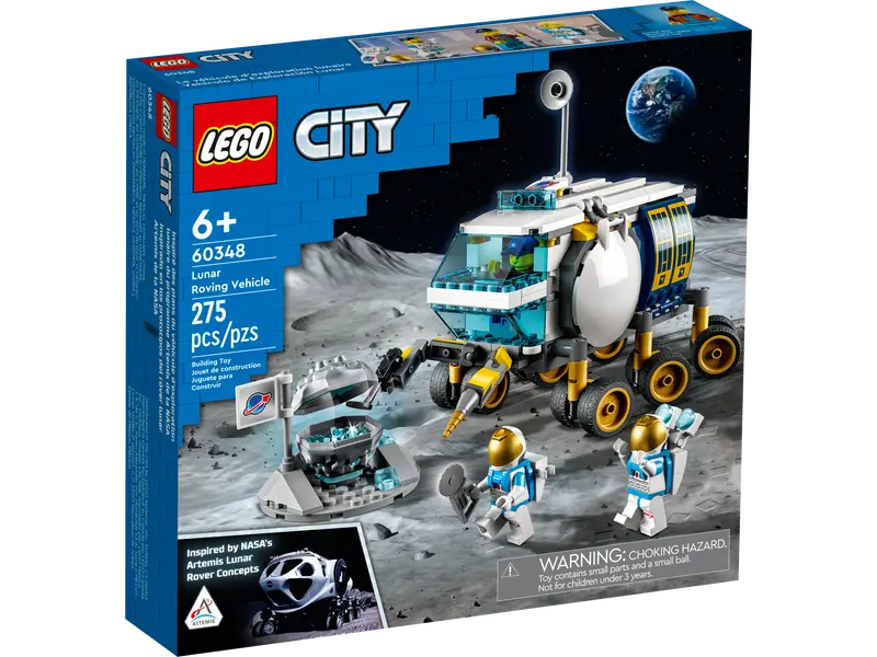 60348 City Lunar Roving Vehicle Space Toy Building Set