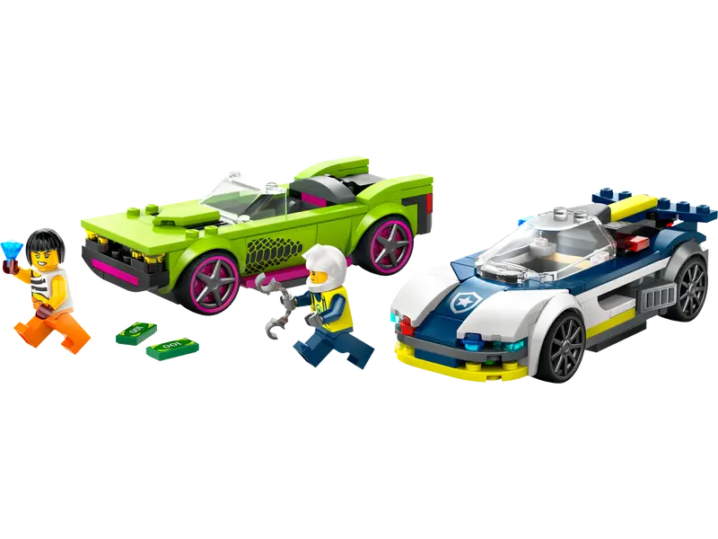 60415 Police Car and Muscle Car Chase