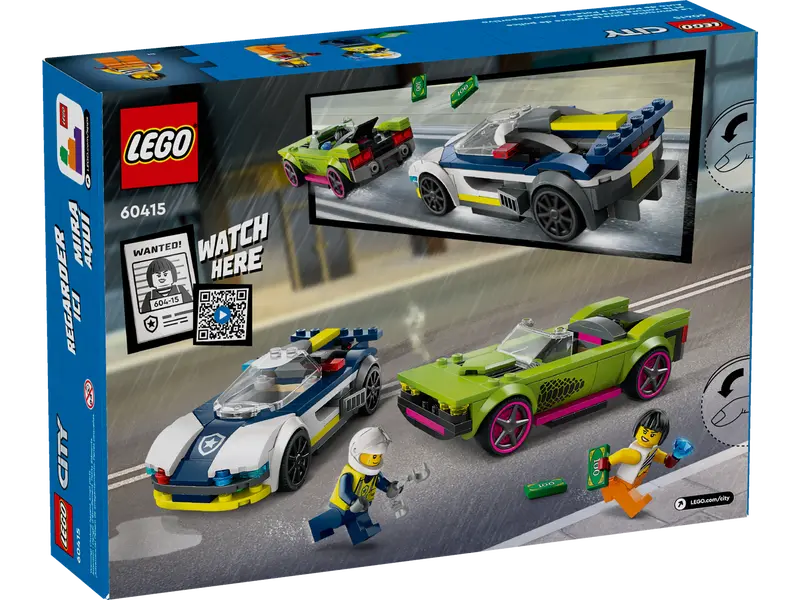 60415 Police Car and Muscle Car Chase