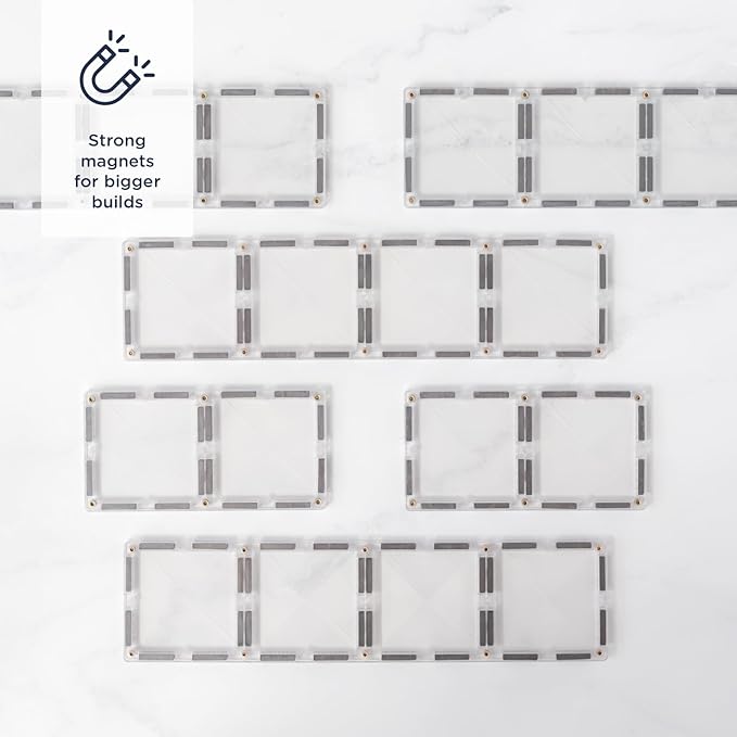 Clear Rectangle Pack 12 pc