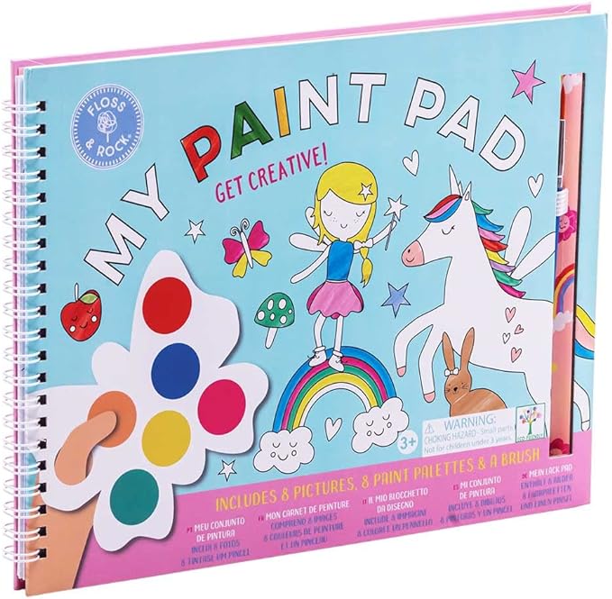 Rainbow Fairy Kids My Painting Pad Set
