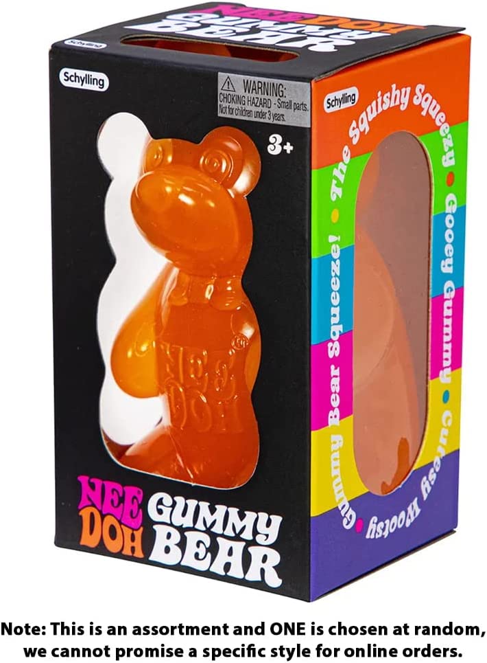 NeeDoh Gummy Bear - Assorted Colors