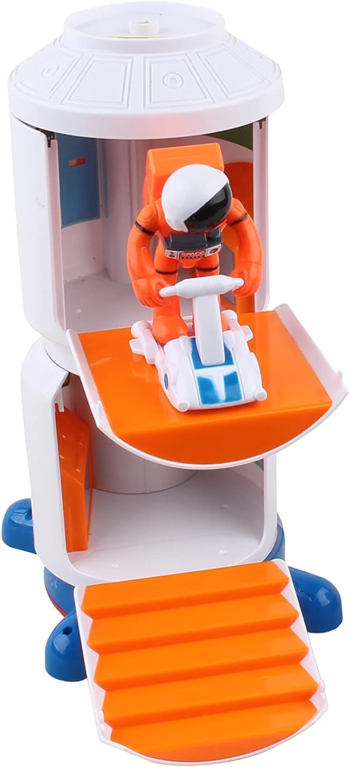 SPACE ADVENTURE SPACE STATION W/FIGURE, SPACE HOVER & LIGHT