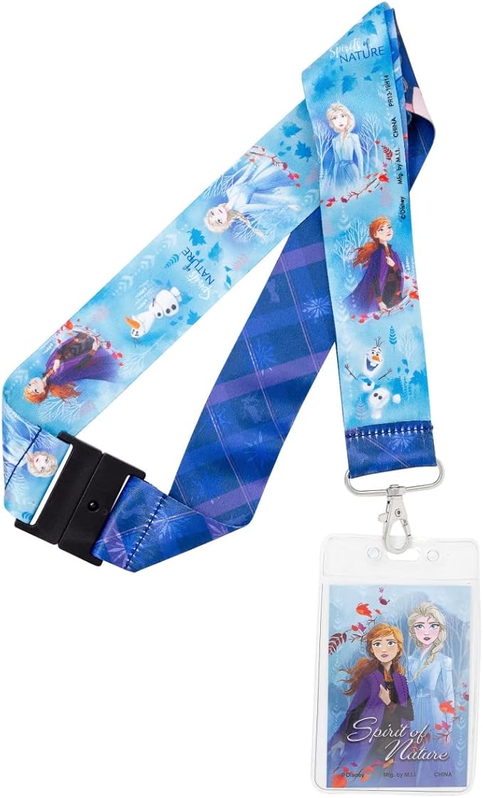 Frozen 2 - Elsa & Anna Deluxe Lanyard