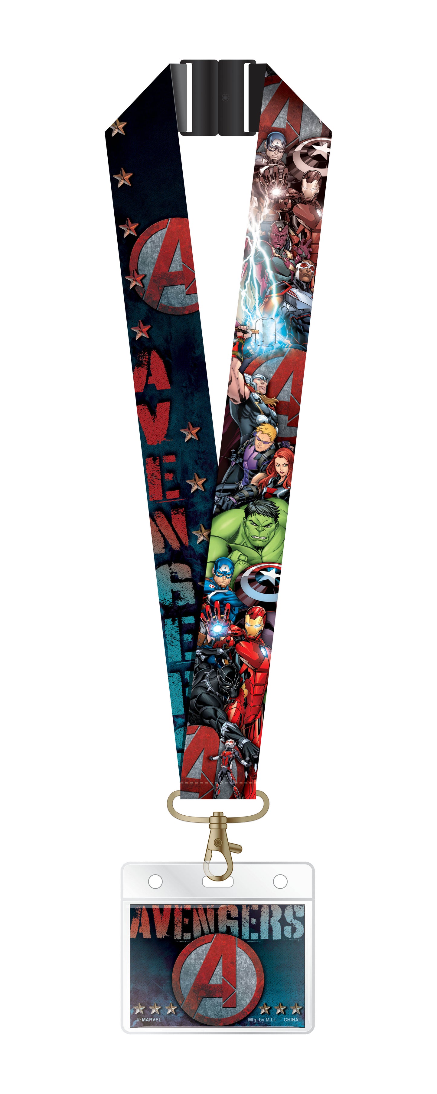 Avengers Deluxe Lanyard with Card Holder