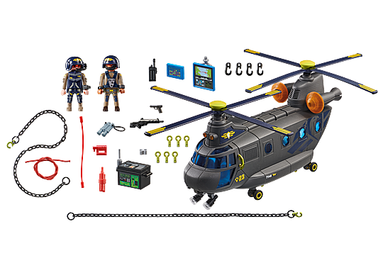 71149 Tactical Police: Large Helicopter