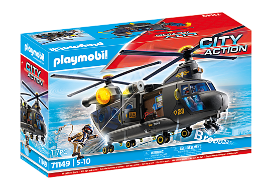 71149 Tactical Police: Large Helicopter