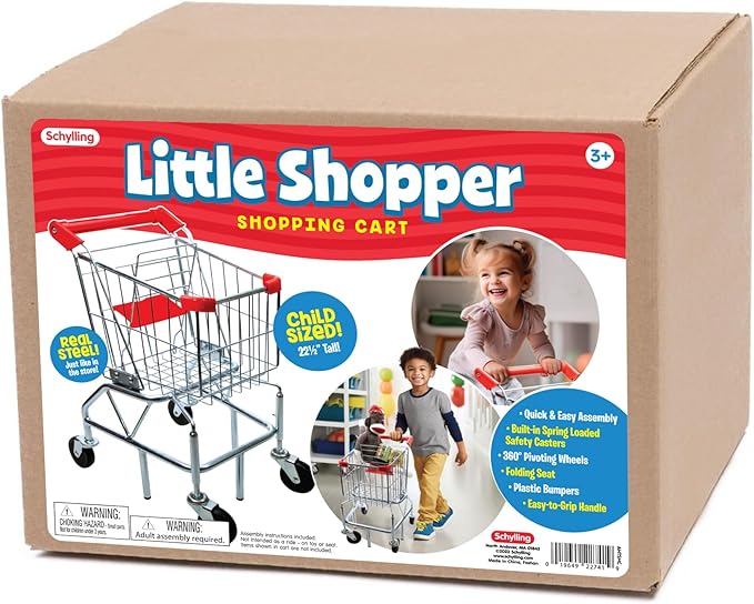 Schylling Little Shopper Shopping Cart