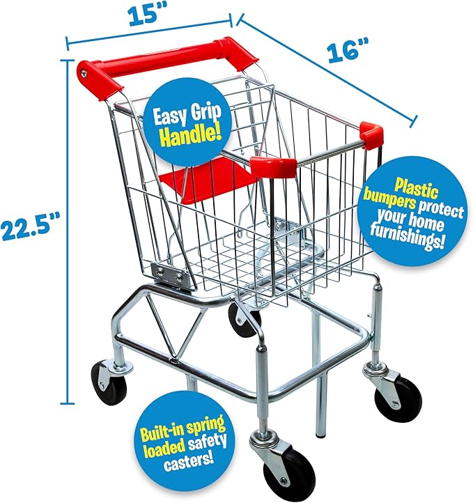 Schylling Little Shopper Shopping Cart