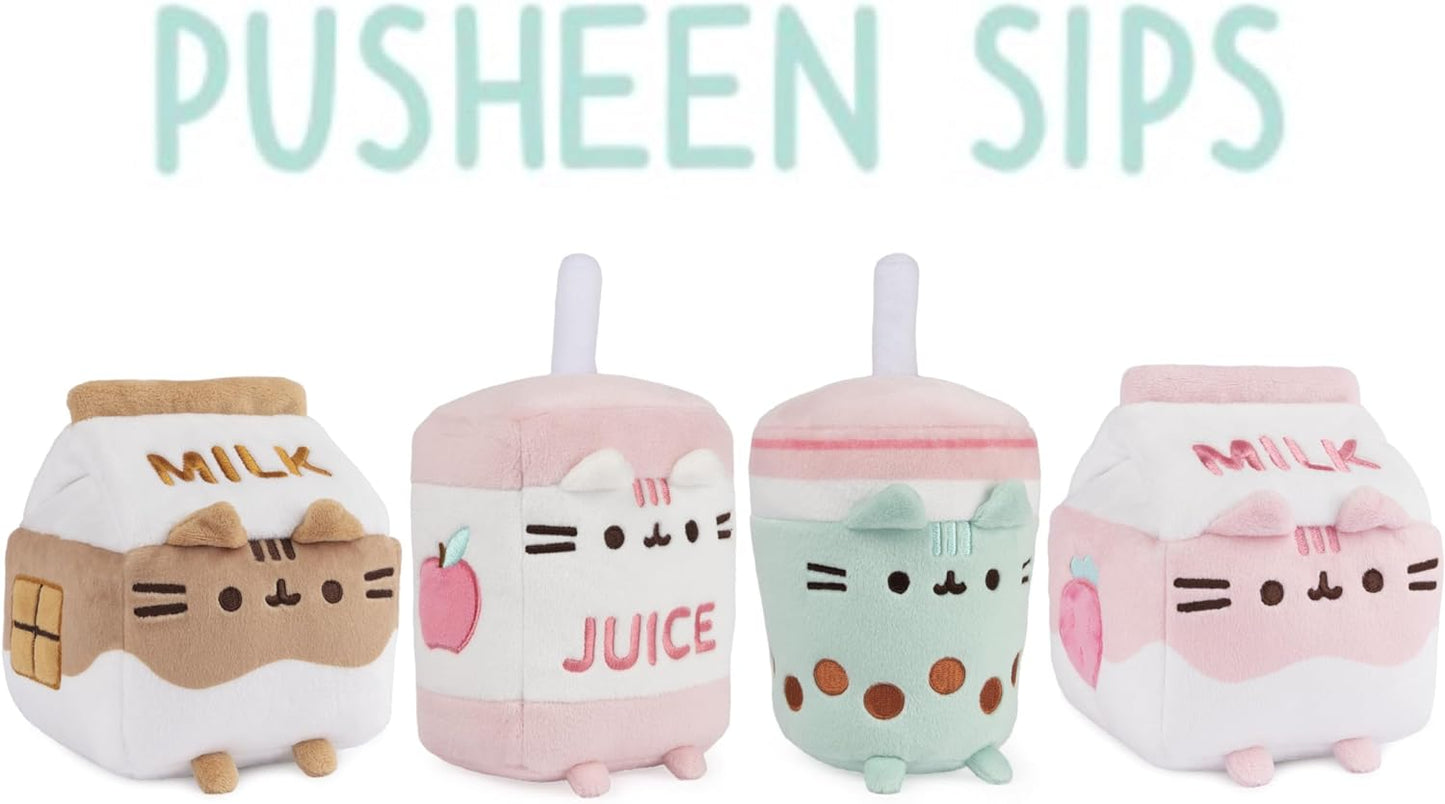 PUSHEEN JUICE BOX SIP PLUSH, 6 IN.