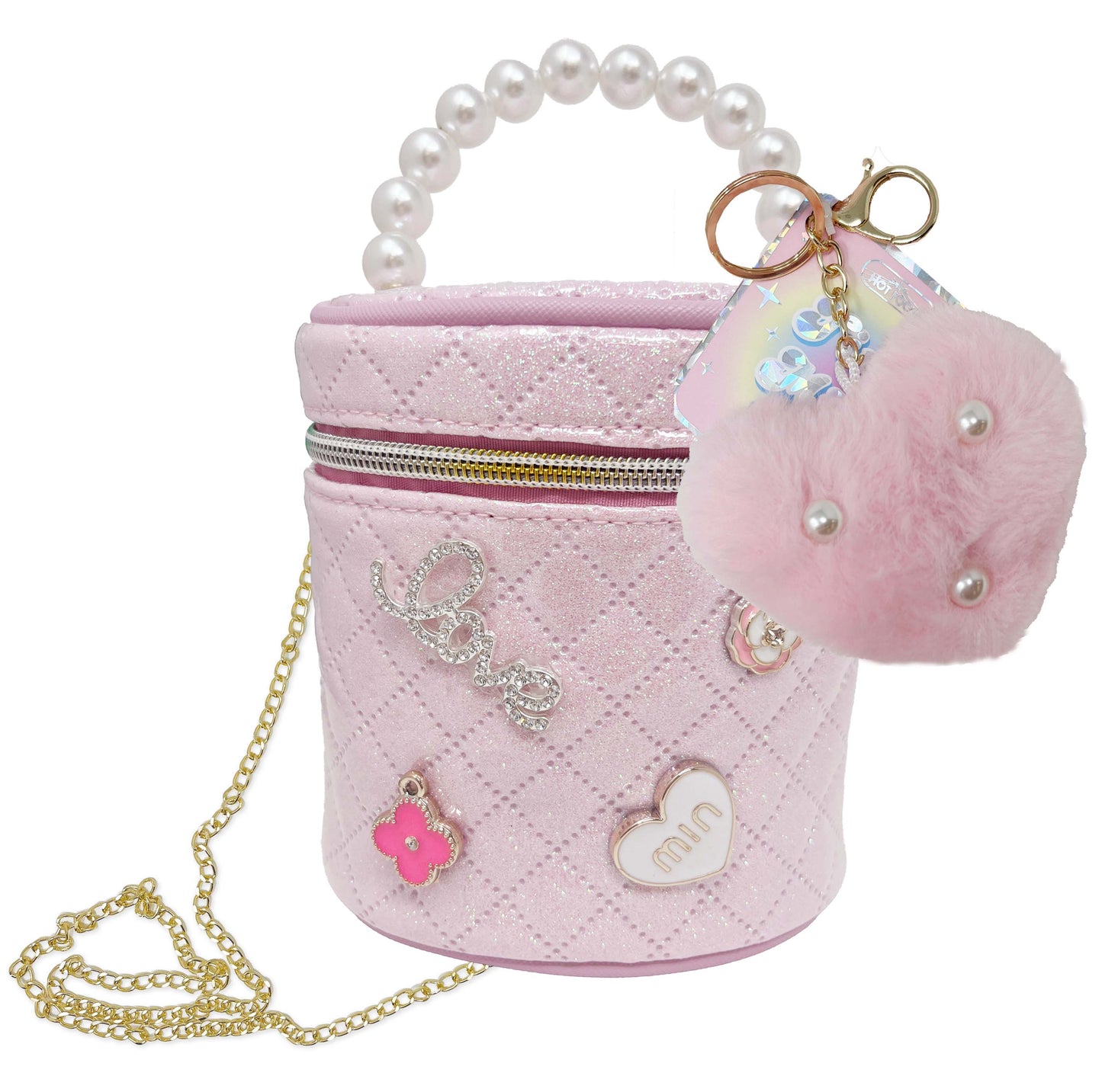 Tiny Mini Fashion Bag w/ Keychain,BB 756BB