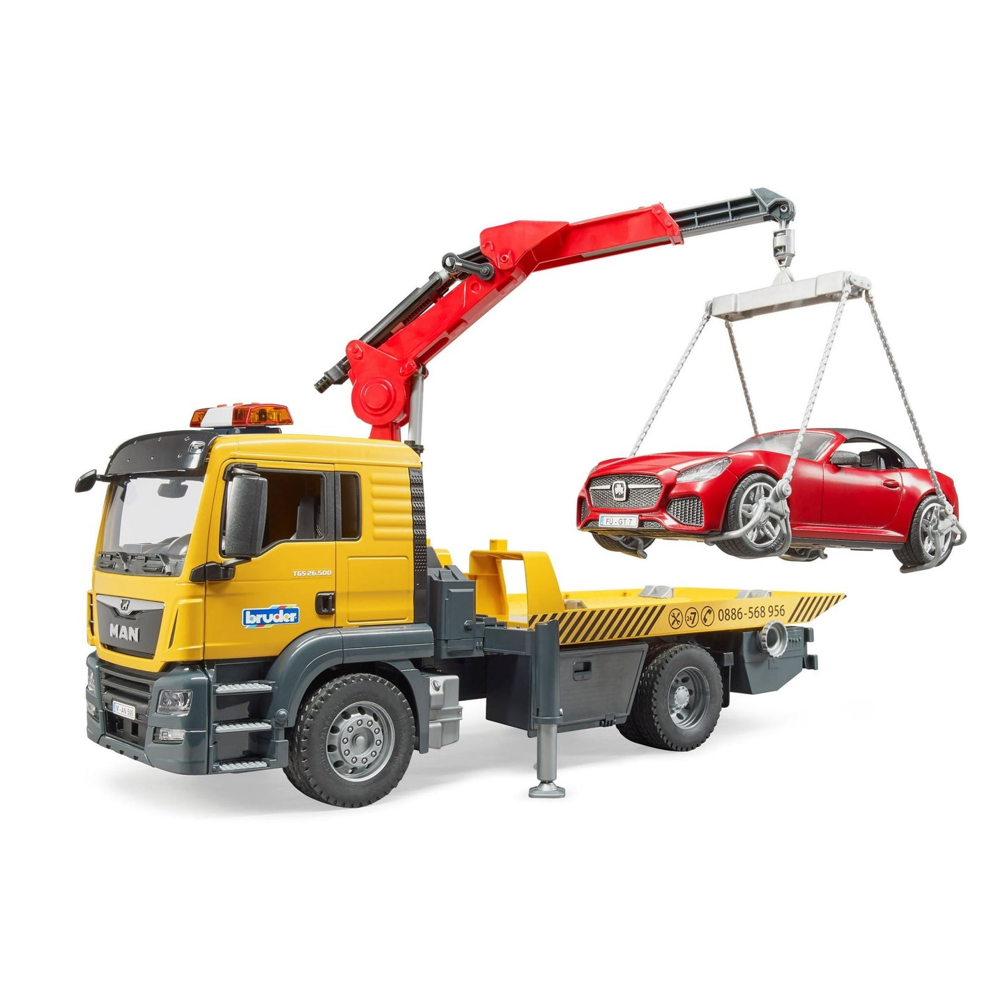 03750 MAN TGS Tow Truck w/ Roadster