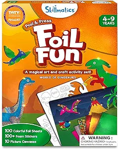 Foil Fun: World Of Dinosaurs | No Mess Art Kit