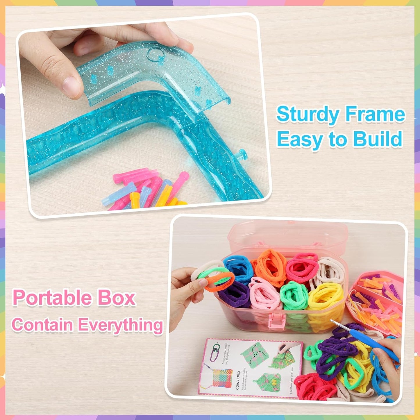 IQKidz Weaving Loom Kit