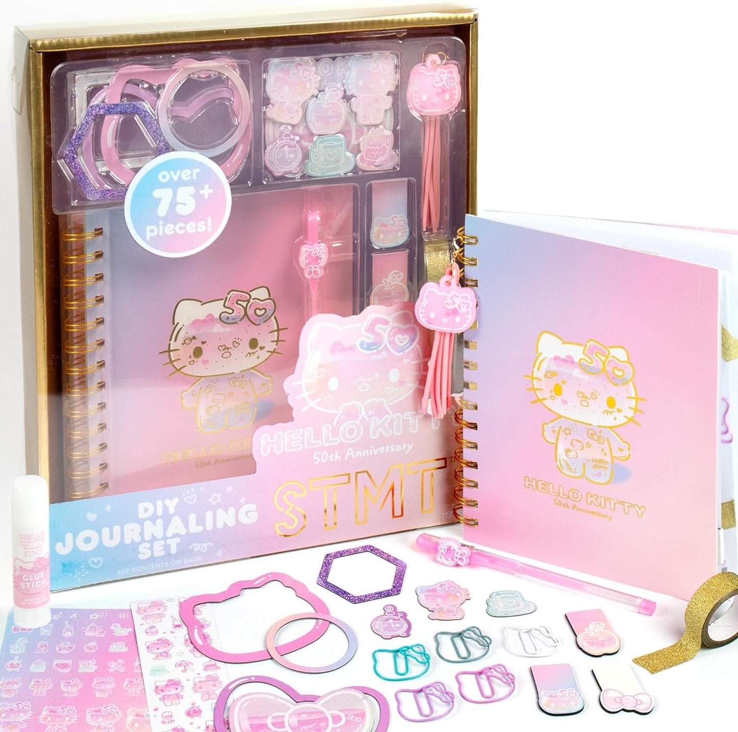 Hello Kitty Official Sanrio 50th Anniversary Journaling Set