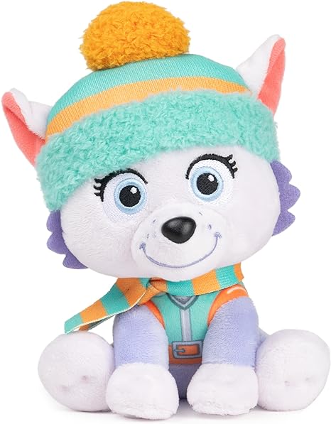 GUND PAW Patrol Holiday Winter Everest in Scarf and Hat
