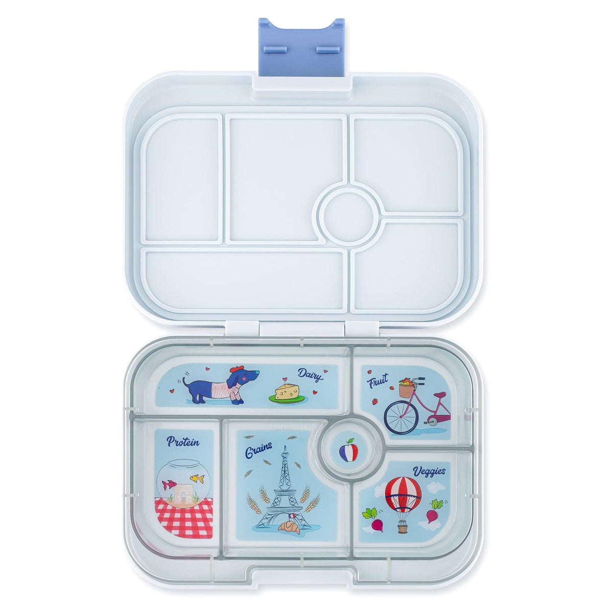 Leakproof Bento Box For Kids - Yumbox Hazy Gray