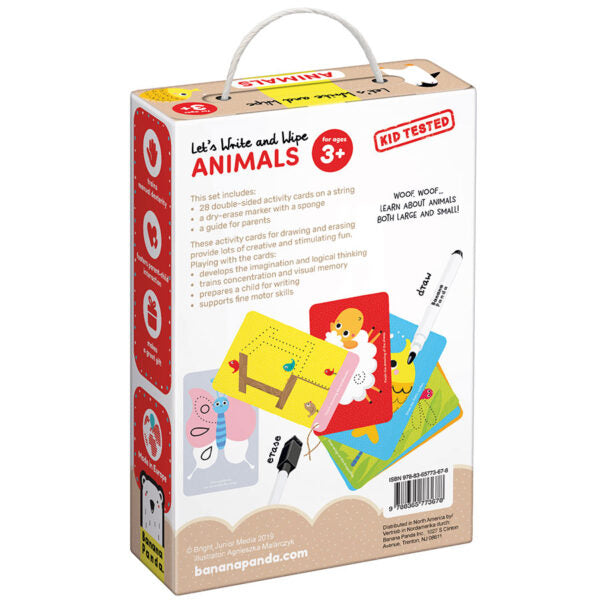 Let's Write and Wipe Animals