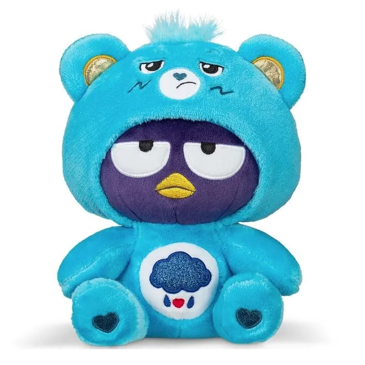 Sanrio Badtz-Maru in Grumpy Care Bear Costume 9" Stuffed Plush