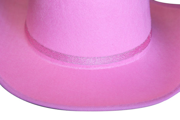 Cowboy Hat with Pink Sparkle