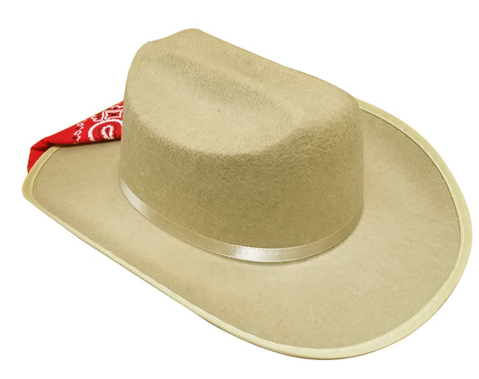 Cowboy Hat with Pink Sparkle Tan