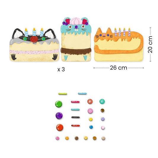 Cakes & Sweets Mosaic Craft Kit