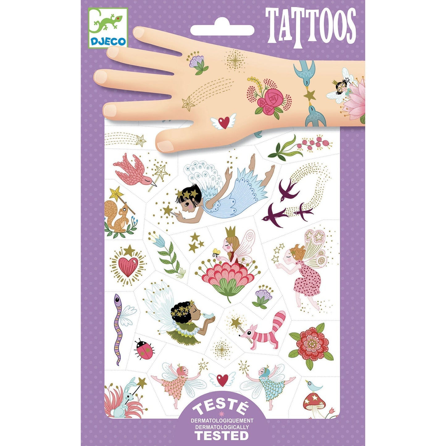 Fairy Friends Temporary Tattoos