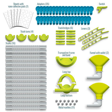 Gecko Run: Marble Run Deluxe Starter Set