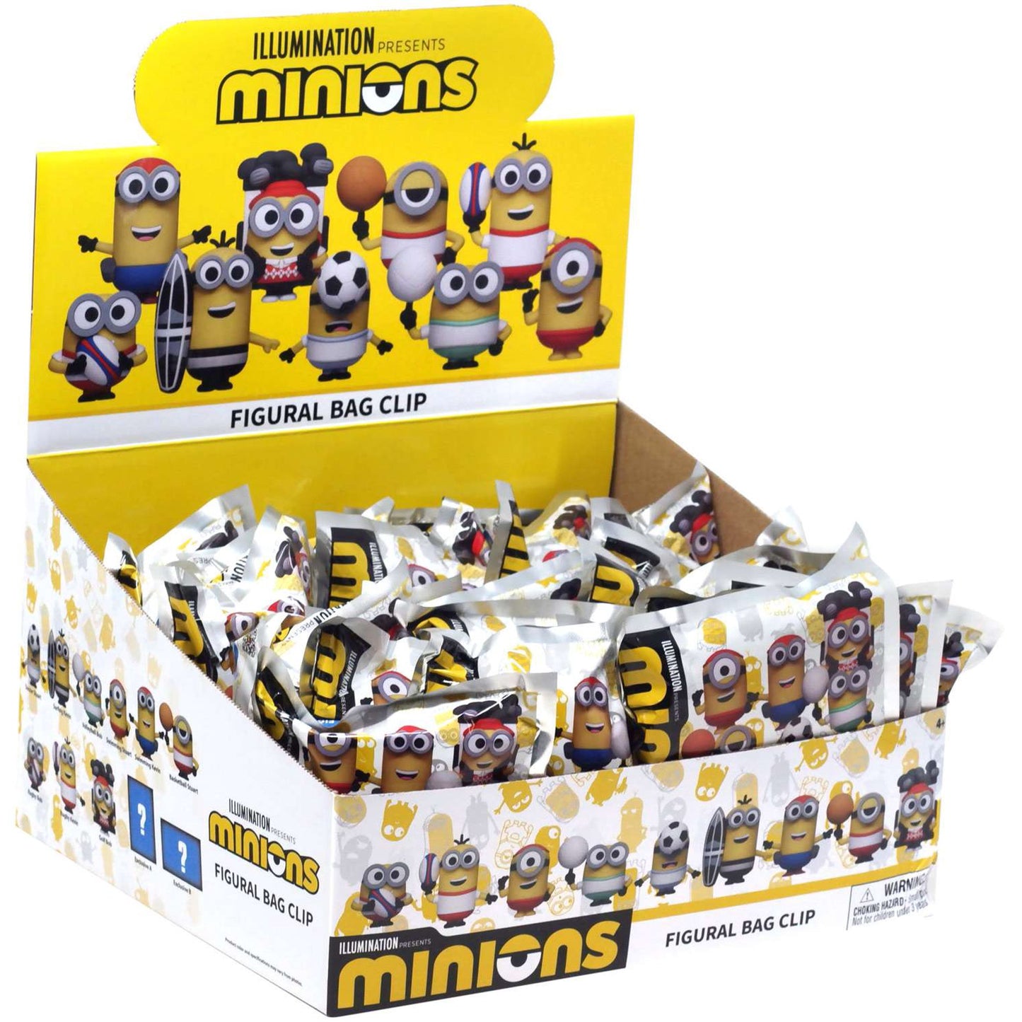 Blind Bag - Minions Sports 3D Foam Bag Clip