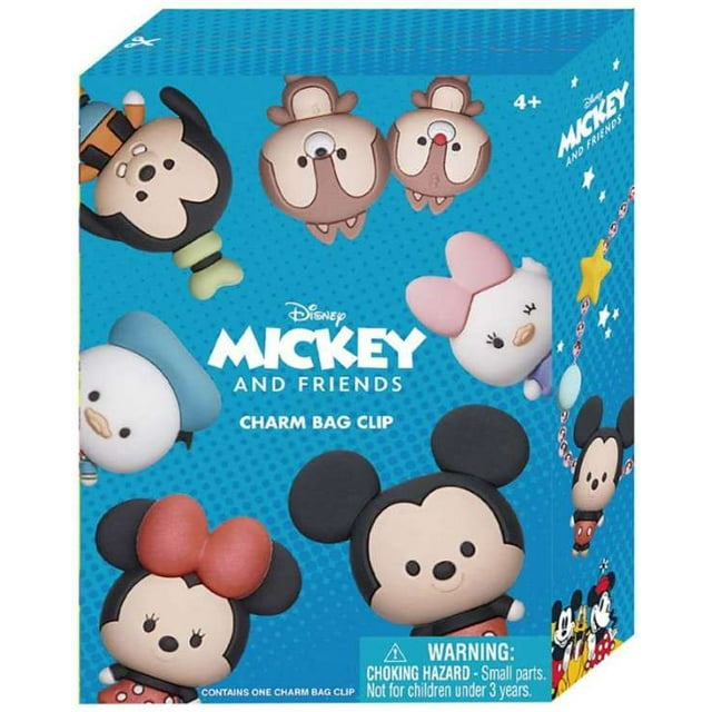 Blind Box - Mickey & Friends Charm 3D Foam Bag Clip