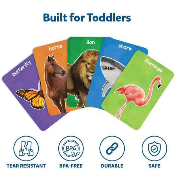 Flash Cards for toddlers: First 100 Animals