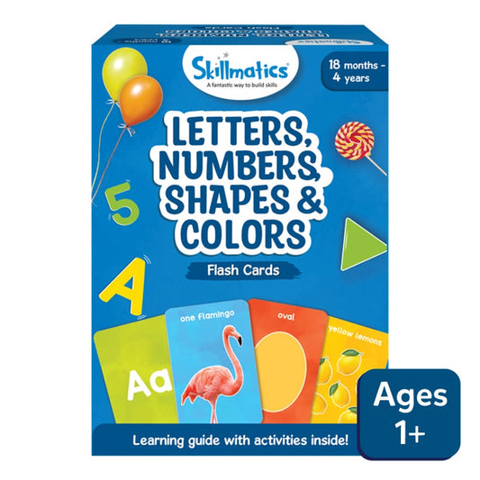 Flash Cards for toddlers: Letters, Numbers, Shapes & Colors