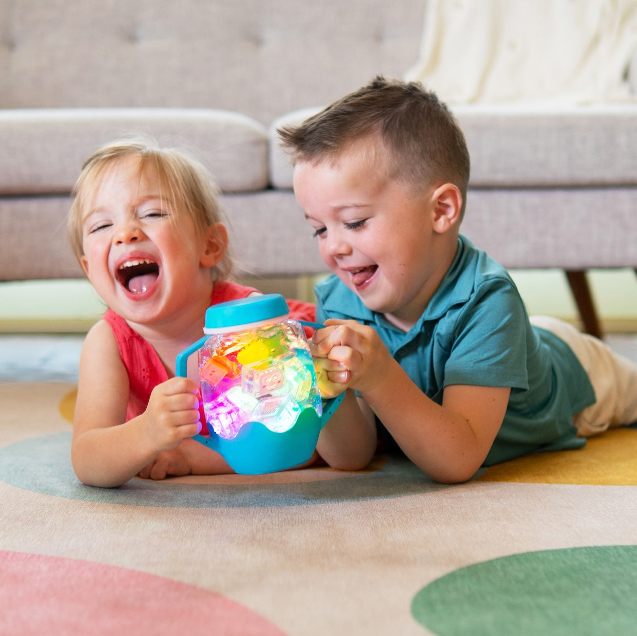 Sensory Play Jar Regular - Yellow